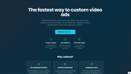 AI Video Ad Generation Platform